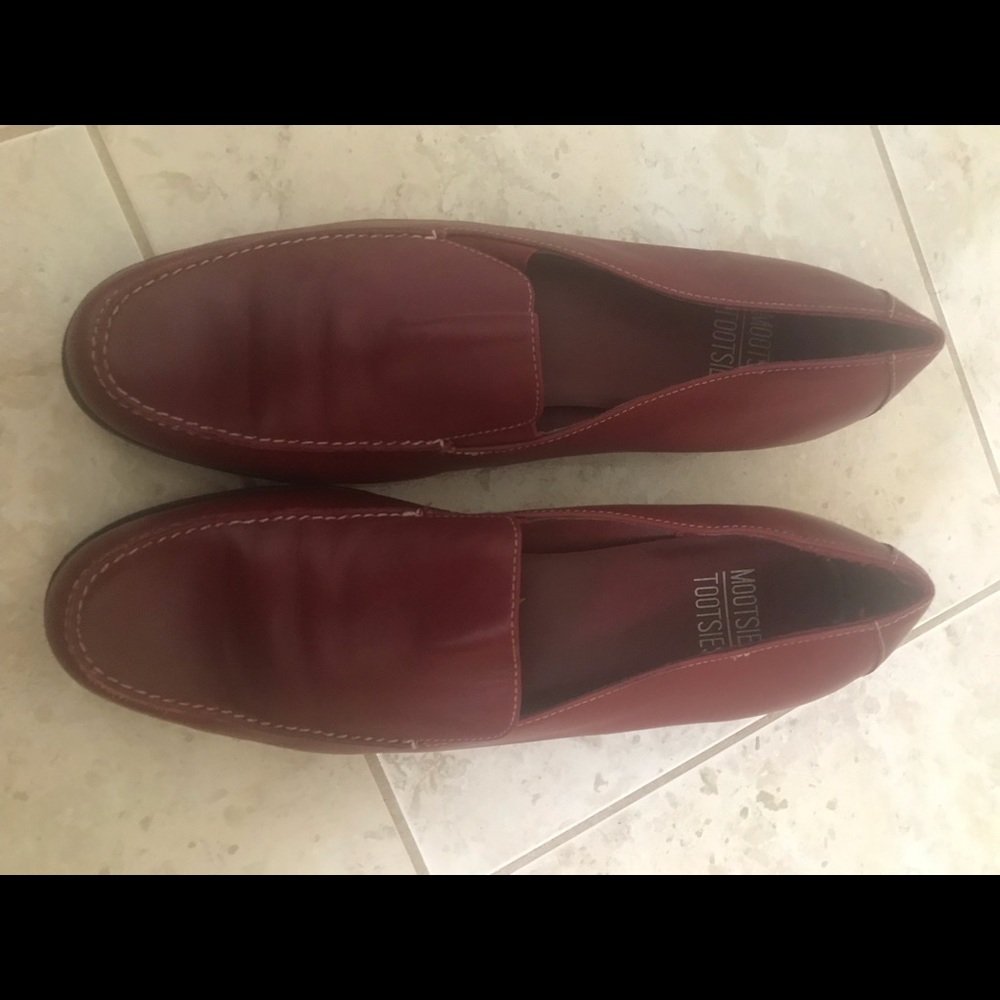 Mootsies Tootsies Red Loafers